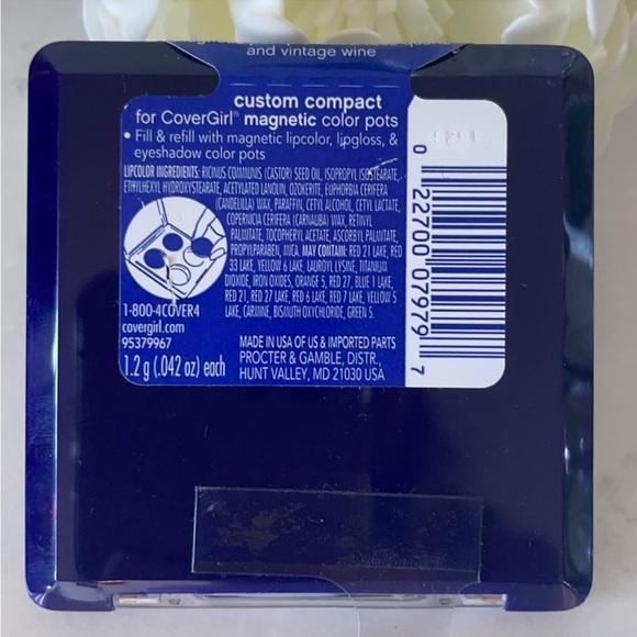 Covergirl Magnetic Color Pot Starter Kit Rose Quartz & Vintage Wine Lip Shades - Picture 3 of 3